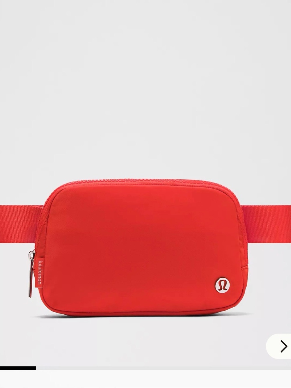 LULULEMON | Red Crossbody Belt Bag